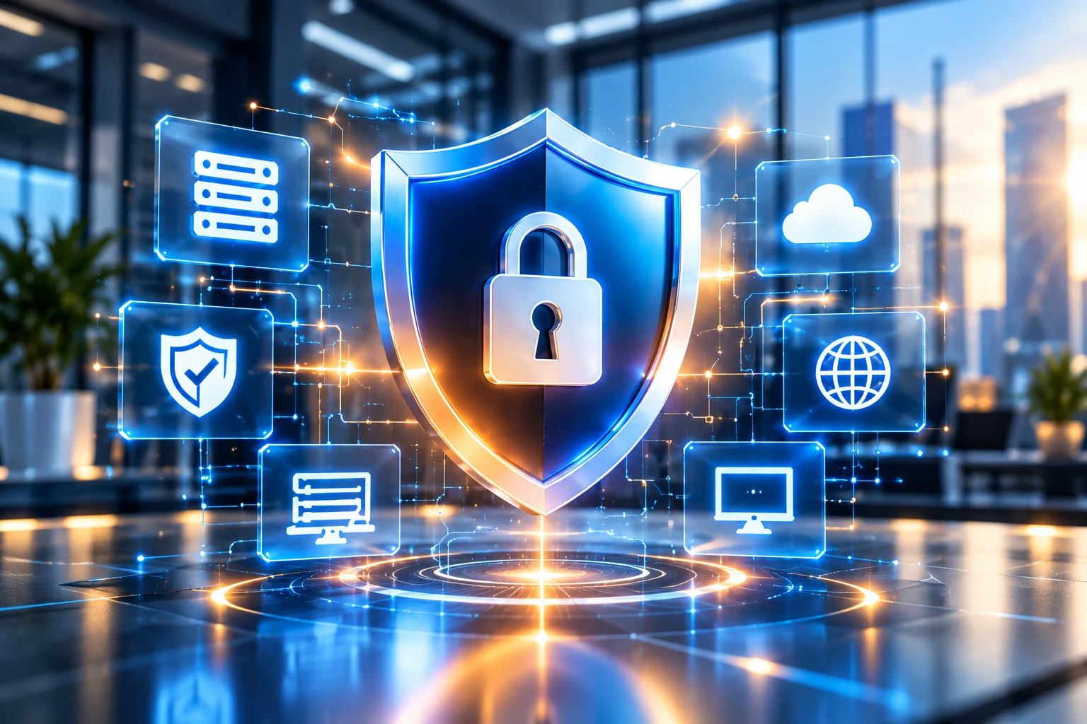 Illustration zu IT-Sicherheit und digitaler Souveränität